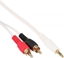 Picture of Kabel InLine Jack 3.5mm - RCA (Cinch) x2 7.5m biay (89928W)