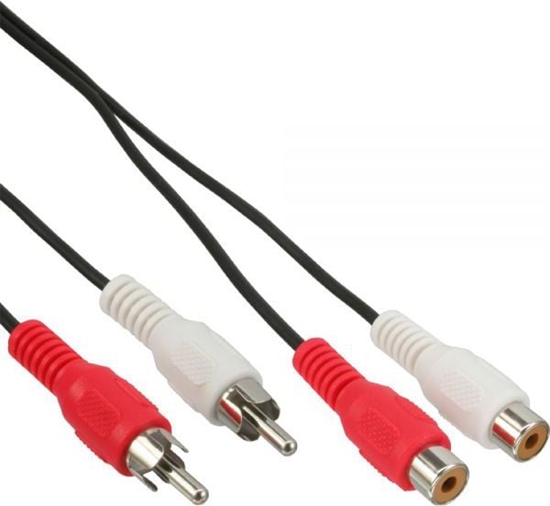 Изображение Kabel Intos RCA (Cinch) x2 - RCA (Cinch) x2 20m czarny (89934L)