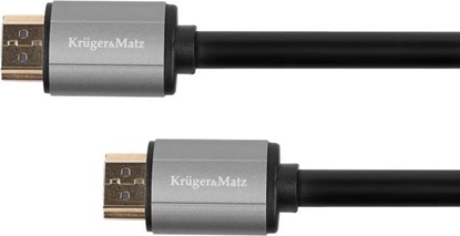 Attēls no Kabel Kruger&Matz HDMI - HDMI 3m czarny (KM1207)