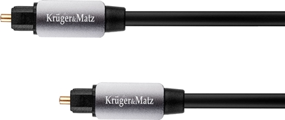 Изображение Kabel Kruger&Matz Toslink - Toslink 2m czarny (KM0321)