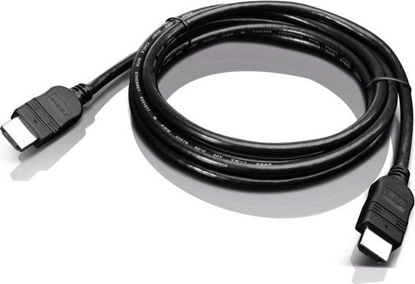 Attēls no Kabel Lenovo HDMI - HDMI 2m czarny (00XL114)