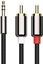 Изображение Kabel Libox Jack 3.5mm - RCA (Cinch) x2 3m srebrny (LB0093)