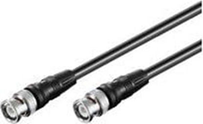 Изображение Kabel MicroConnect BNC - BNC 1m czarny (50423)