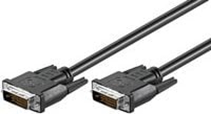 Изображение Kabel MicroConnect DVI-D - DVI-D 5m czarny (MONCC5)