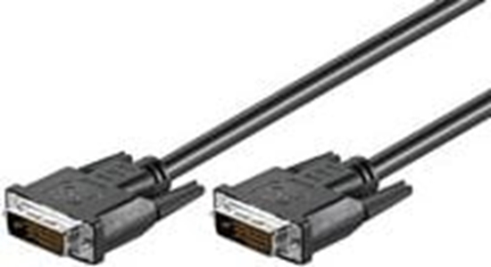 Изображение Kabel MicroConnect DVI-D - DVI-D 5m czarny (MONCC5)