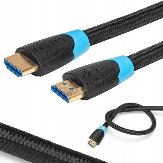 Изображение Kabel Montis Kabel HDMI-HDMI 2.0 4K 20m MT164-20