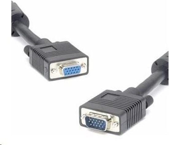 Изображение Kabel PremiumCord D-Sub (VGA) - D-Sub (VGA) 5m czarny (kpvc05)