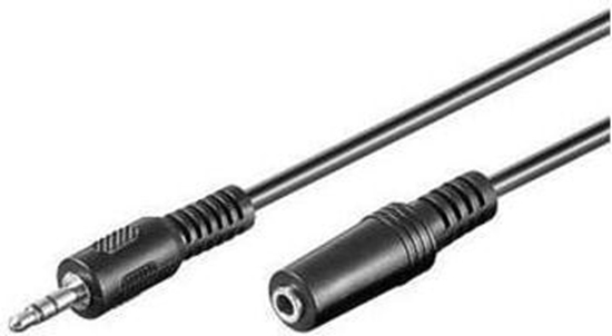 Изображение Kabel PremiumCord Jack 3.5mm - Jack 3.5mm 10m czarny (kjackmf10)