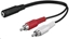 Picture of Kabel PremiumCord Jack 3.5mm - RCA (Cinch) x2 1.5m czarny (kjackcinb2)