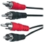 Изображение Kabel PremiumCord RCA (Cinch) x2 - RCA (Cinch) x2 RCA (Cinch) - RCA (Cinch) 5m czarny (kjackcmm2-5)