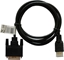 Изображение Kabel Savio HDMI - DVI-D 1.8m czarny (cl-139)