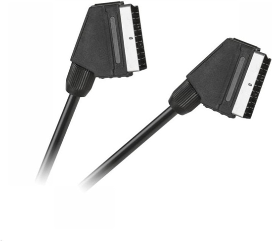 Изображение Kabel Scart - Scart 1.5m czarny (KPO2705-1,5)