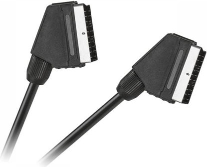 Attēls no Kabel Scart - Scart 3m czarny (KPO2705-3)