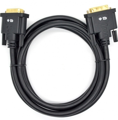 Picture of Kabel TB Print DVI-D - DVI-D 1.8m czarny (AKTBXVD24DVI18B)