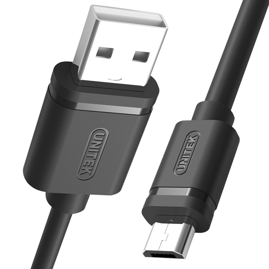 Picture of Kabel USB - microUSB 2.0, 1,5M, M/M; Y-C434GBK 
