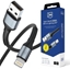Attēls no Kabel USB 3MK USB-A - Lightning 1 m Czarny (3MK17471)