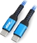 Picture of Kabel USB Akyga USB-C - USB-C 1.8 m Niebieski (AK-USB-38)