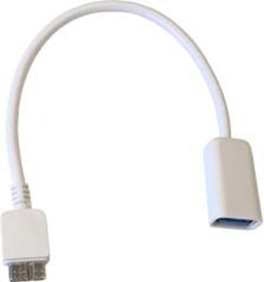 Picture of Kabel USB Art USB-A - microUSB Biay (KABADA USB3/MIUSB AL-OEM-161)