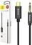 Изображение Kabel USB Baseus USB-C - mini Jack 3.5 mm 1.2 m Czarny (30476-uniw)