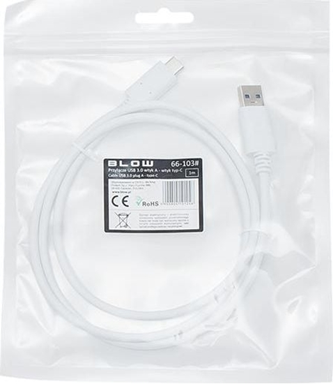 Picture of Kabel USB Blow USB-A - 1 m Biay (66-103#)