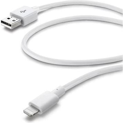 Изображение Kabel USB Cellular Line USB-A - 1 m Biay (CUSBDATACMFIIPH5W)