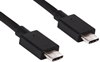 Picture of Kabel USB Club 3D USB-C - USB-C 0.8 m Czarny (CAC-1522)