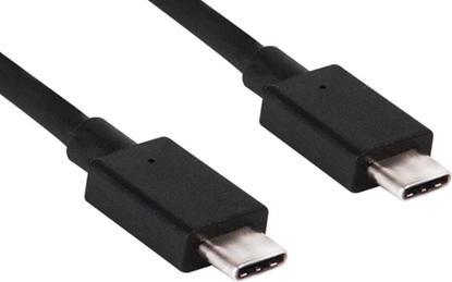 Attēls no Kabel USB Club 3D USB-C - USB-C 0.8 m Czarny (CAC-1522)