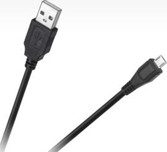 Picture of Kabel USB Deco-Line USB-A - microUSB 1 m Czarny (4959)
