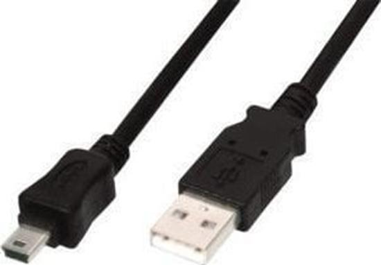 Picture of Kabel USB Digitus USB-A - 1 m Czarny (AK300108010S)