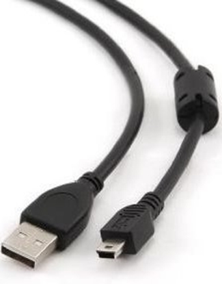 Picture of Kabel USB Gembird USB-A - 1.8 m Czarny (CCFUSB2AM5P6)