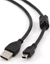 Attēls no Kabel USB Gembird USB-A - 1.8 m Czarny (CCFUSB2AM5P6)