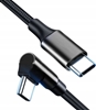 Изображение Kabel USB Gembird USB-C - USB-C 0.2 m Czarny (CC-USB2-CMCML-0.2M)