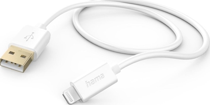 Attēls no Kabel USB Hama USB-A - Lightning 1.5 m Biay (002015810000)