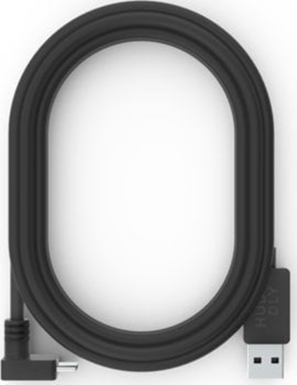 Изображение Kabel USB Huddly USB-A - USB-C 2 m Czarny (7090043790276)