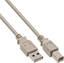 Изображение Kabel USB InLine USB-A - 1.8 m Szary (34518L)