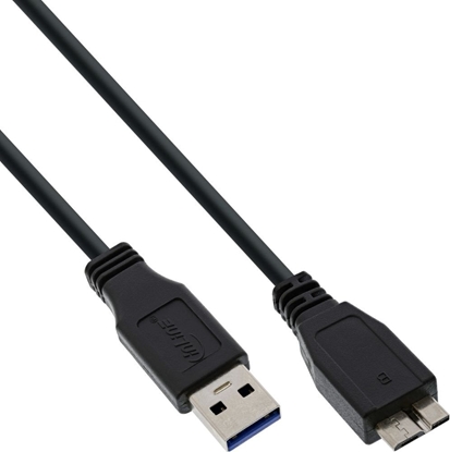 Picture of Kabel USB InLine USB-A - 2 m Czarny (35420)