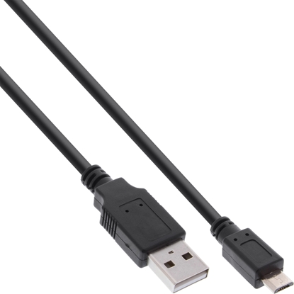 Picture of Kabel USB InLine USB-A - micro-B 1.8 m Czarny (31718Q)