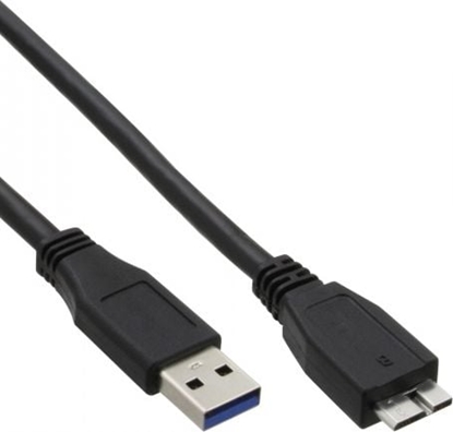 Picture of Kabel USB InLine USB-A - micro-B 3 m Czarny (35430)