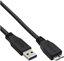 Attēls no Kabel USB InLine USB-A - micro-B 5 m Czarny (35450)