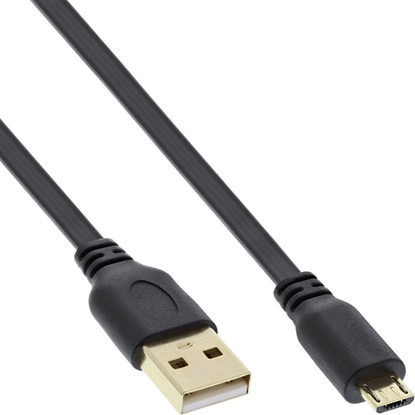 Picture of Kabel USB InLine USB-A - microUSB 2 m Czarny (31720F)