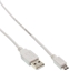 Attēls no Kabel USB InLine USB-A - microUSB 5 m Biay (31750W)