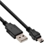Picture of Kabel USB InLine USB-A - miniUSB 1.5 m Czarny (33107N)