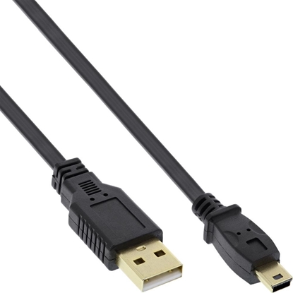 Picture of Kabel USB InLine USB-A - miniUSB 3 m Czarny (31830F)
