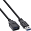 Picture of Kabel USB InLine USB-A - USB-A 5 m Czarny (35665)