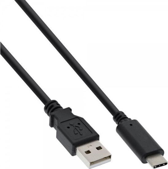 Picture of Kabel USB InLine USB-A - USB-C 3 m Czarny (35733)