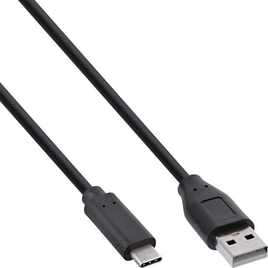 Picture of Kabel USB InLine USB-C - USB-A 5 m Czarny (35735)