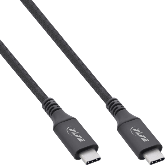 Picture of Kabel USB InLine USB-C - USB-C 1 m Czarny (35901A)