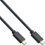 Изображение Kabel USB InLine USB-C - USB-C 2 m Czarny (35702A)