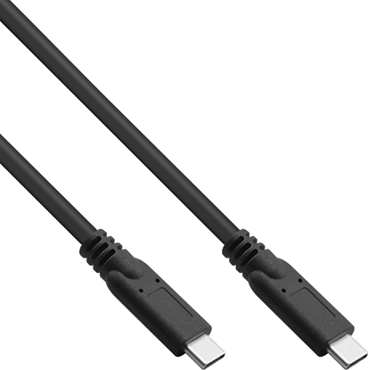 Picture of Kabel USB InLine USB-C - USB-C 3 m Czarny (35703A)