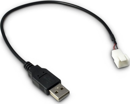 Изображение Kabel USB Inter-Tech Inter-Tech 88885450 kabel USB 0,3 m USB A Czarny